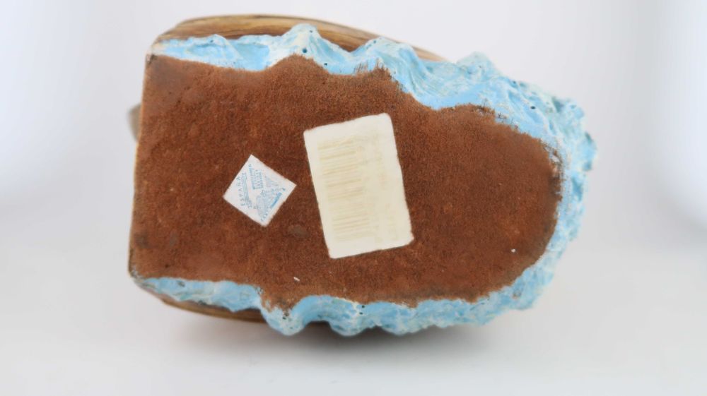 Escultura em faiança Pescador no barco