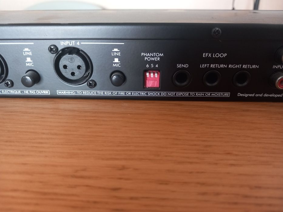 Art mx-622 - mesa de mistura em formato rack 1U