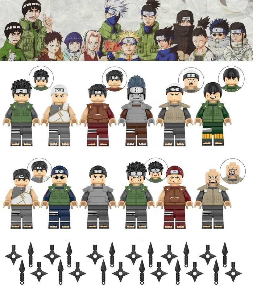 Bonecos minifiguras Naruto nº18 (compatíveis com Lego)