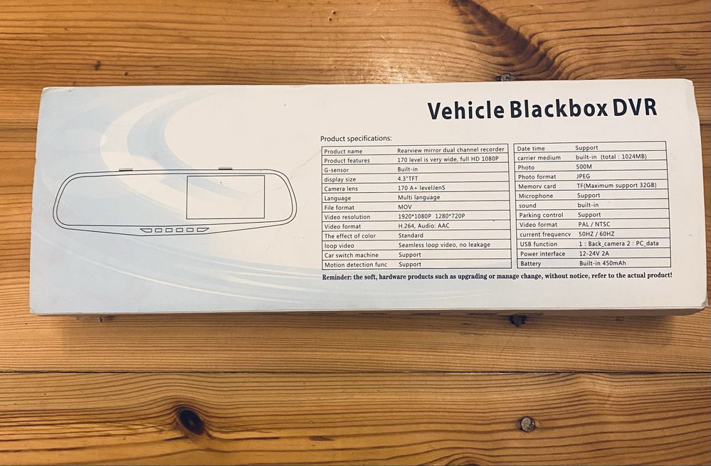 Wideorejestrator vehicle blackbox dvr L310 Navitel