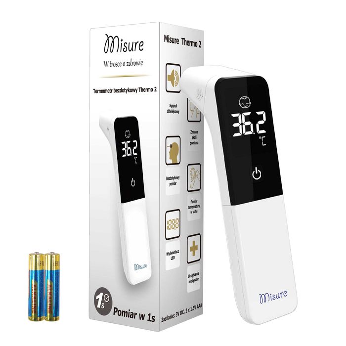 Termometr bezdotykowy MISURE Thermo 2
