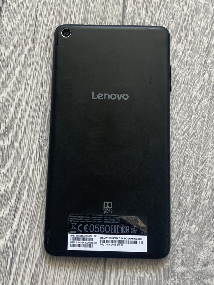 Планшет Lenovo Tab 3 7plus TB7703X