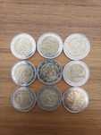 Moedas de 2€ diferentes