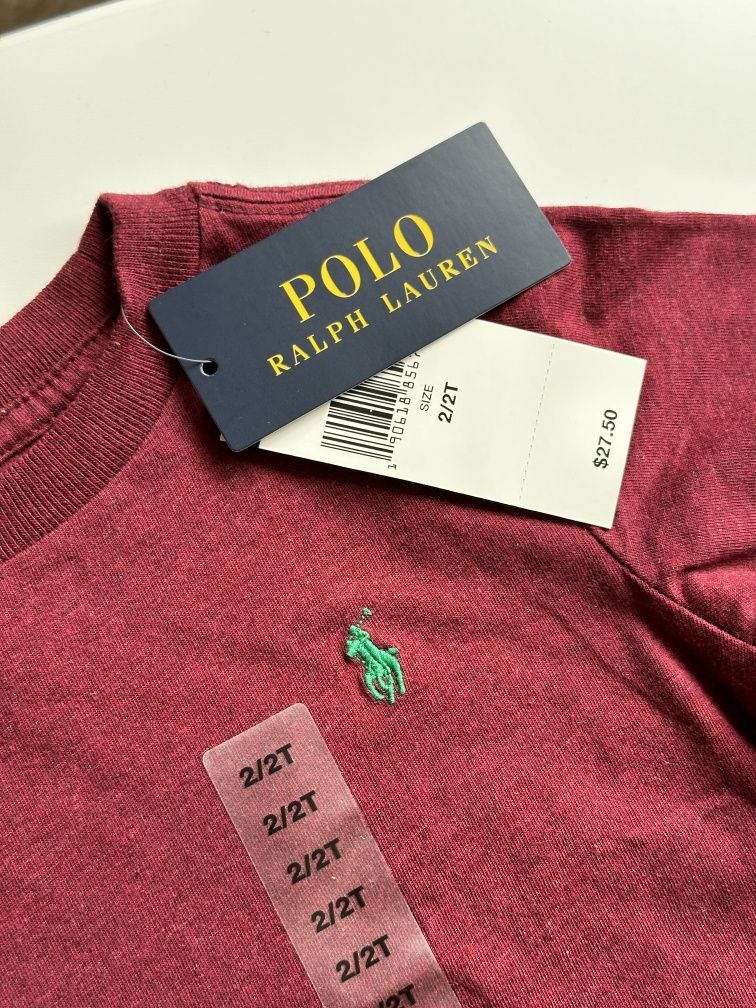 Футболка Polo Ralph Lauren дитяча для хлопчика 18-24 міс