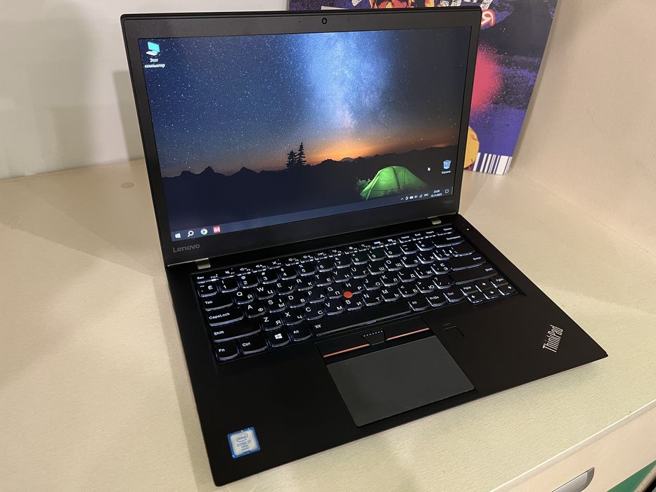 Ноутбук 14" Lenovo T460s на Intel i7-6600U с Nvidia 930M/10Gb/SSD/FHD