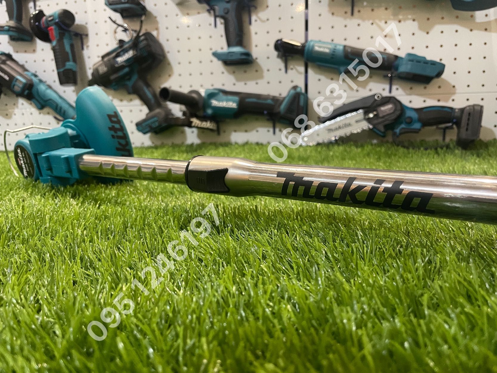 Триммер аккумуляторный косилка Makita DUR181BL для газона коса без АКБ