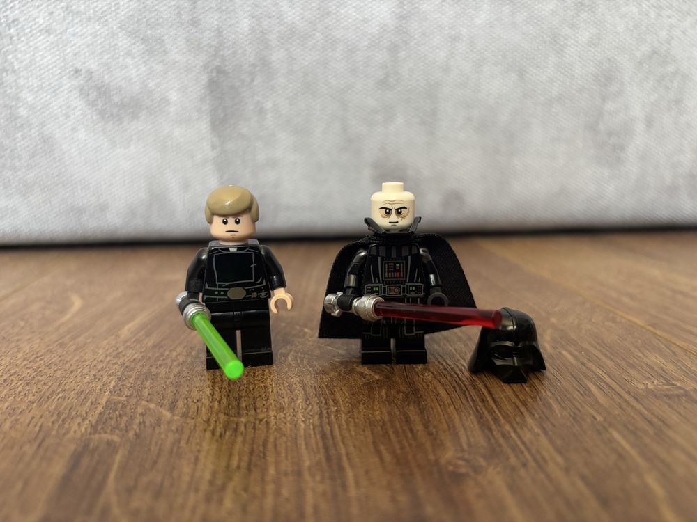 Lego star wars Darth Vader i Luke Skywalker
