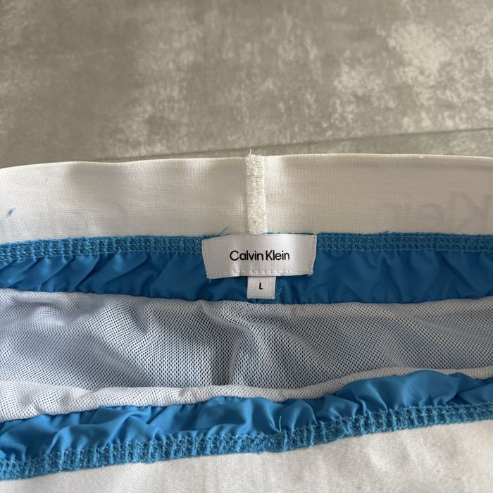 Szorty kąpielowe / kąpielówki | Calvin Klein | rozm. L | Niebieskie