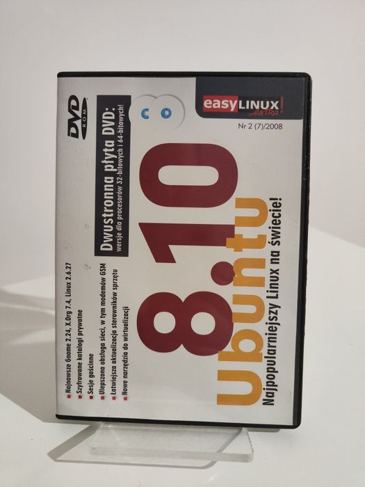 Ubuntu 8.10 Najpopularniejszy Linux na świecie DVD