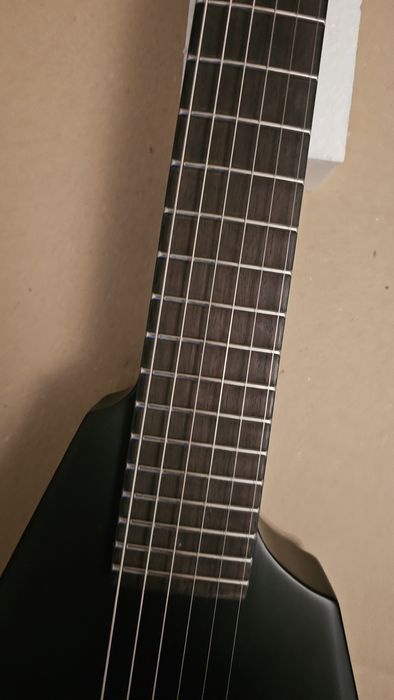 ESP LTD Arrow Black metal floyd rose stalowe progi steel emg