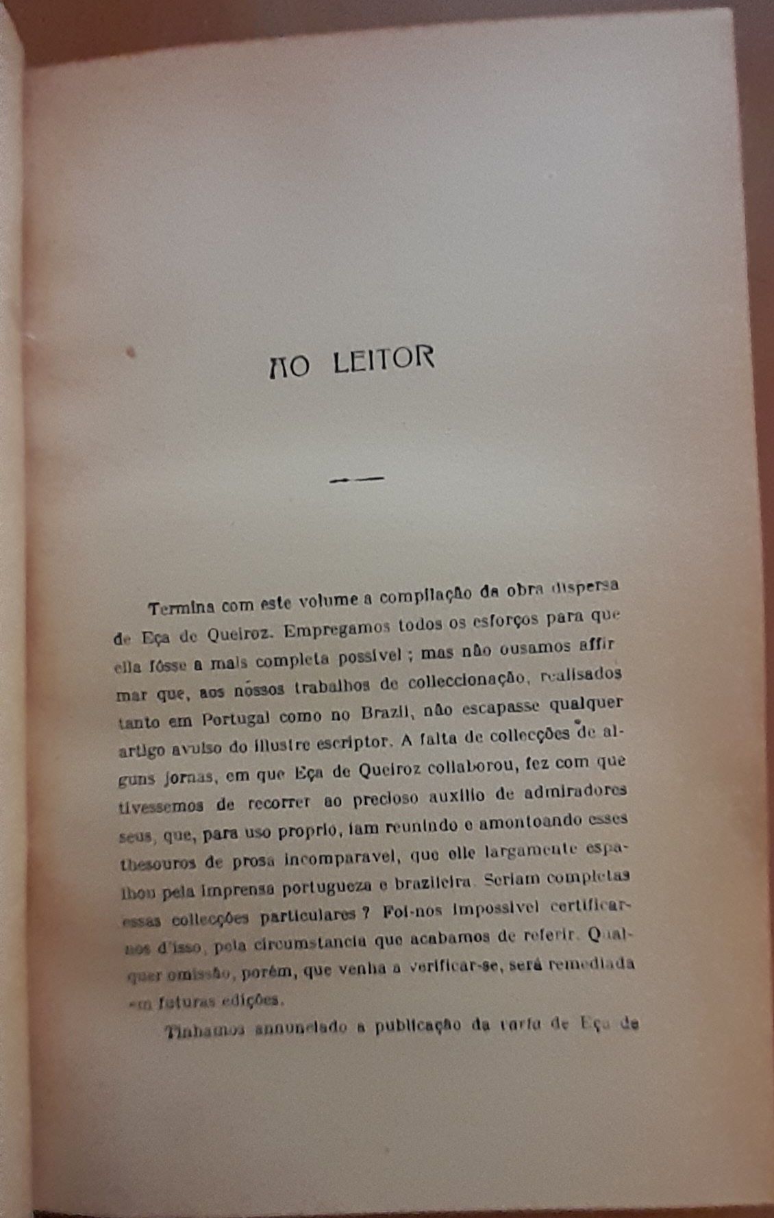 Notas Contemporaneas, Eça de Queiroz