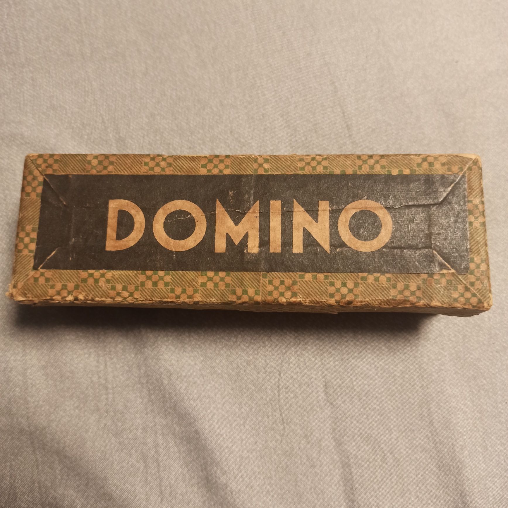 Domino drewniane PRL stan bardzo dobry