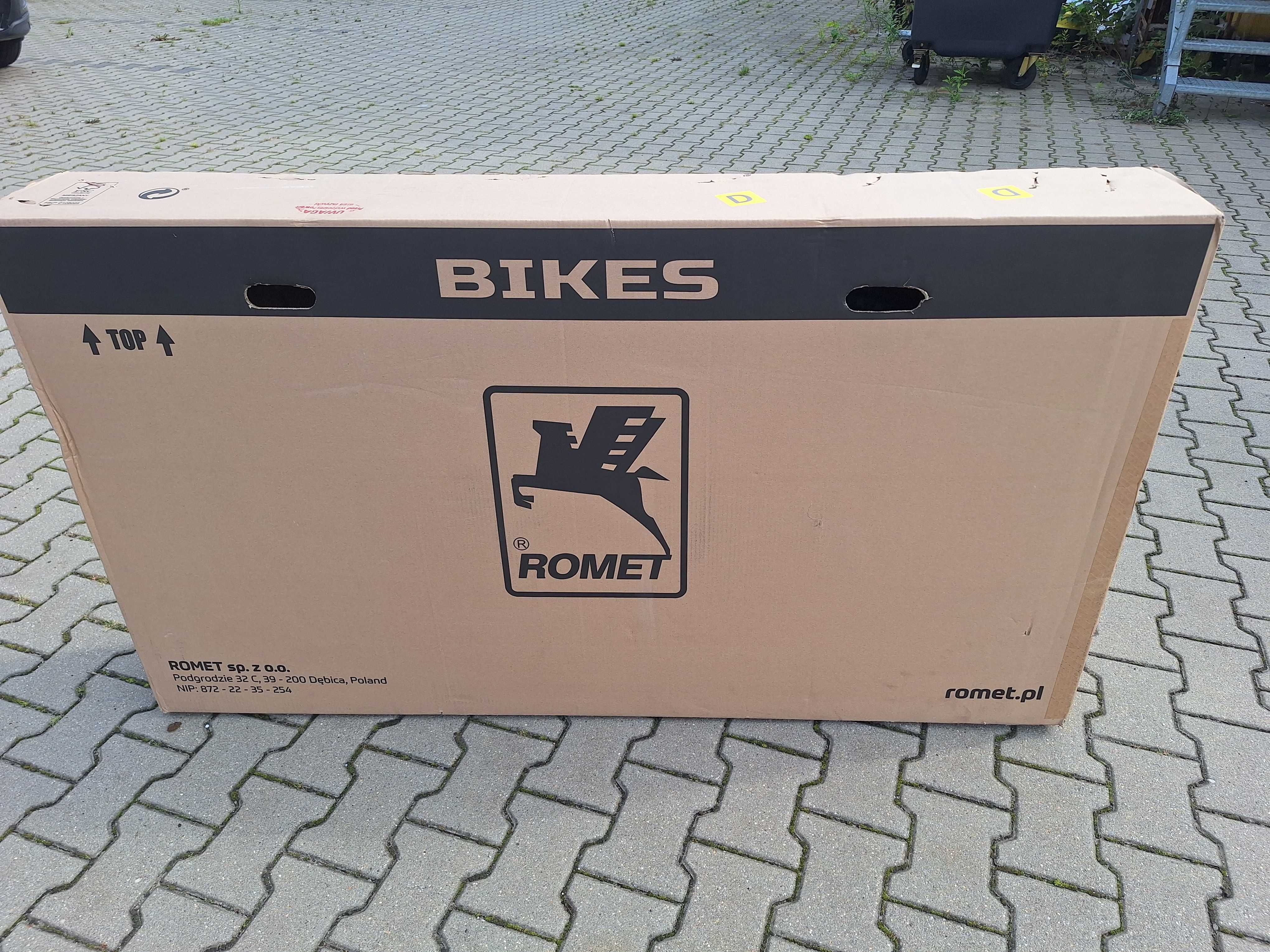 Romet Aspre 2 L GRX, sztywne os, żółto-czarny, oryginalne opakowanie
