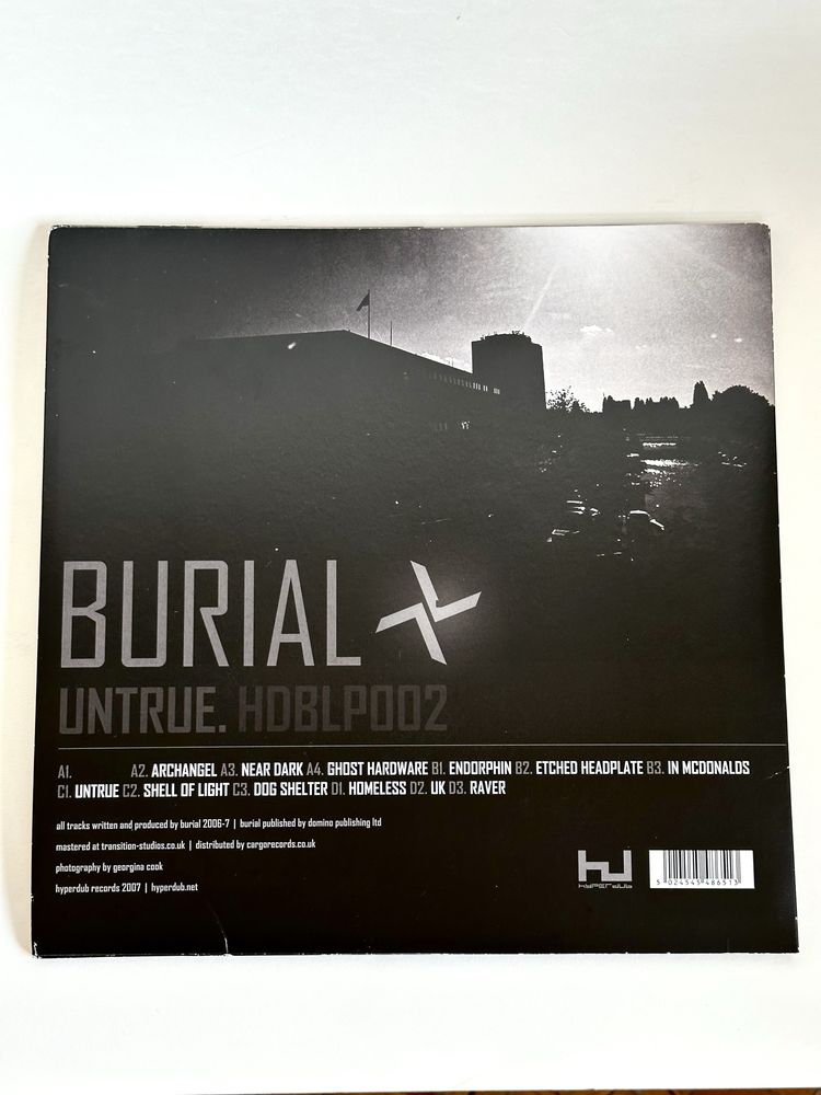 Burial - Untrue Vinyl