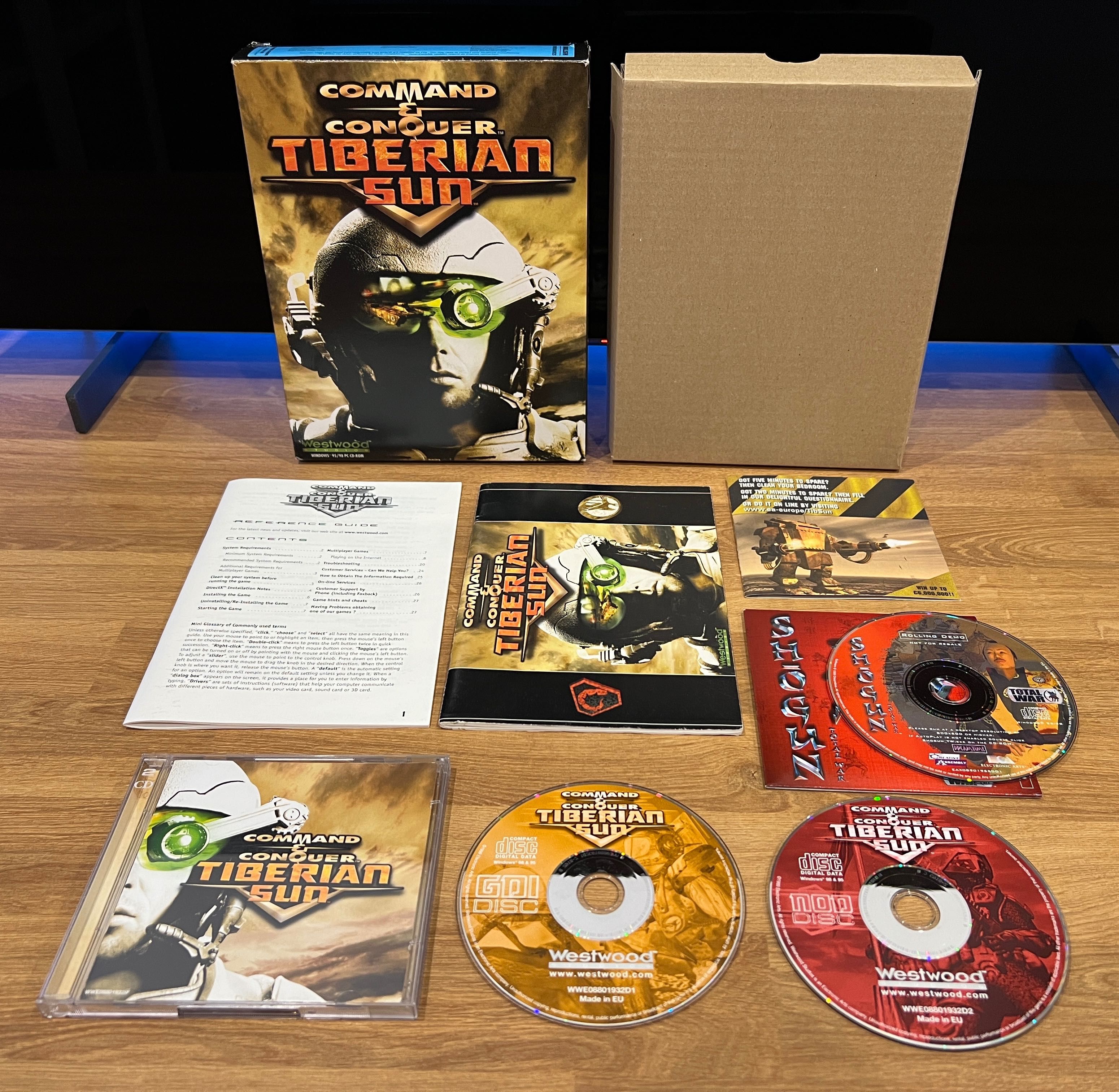 C&C Tiberian Sun (PC EN 1999) BIG BOX angielskie premierowe wydanie
