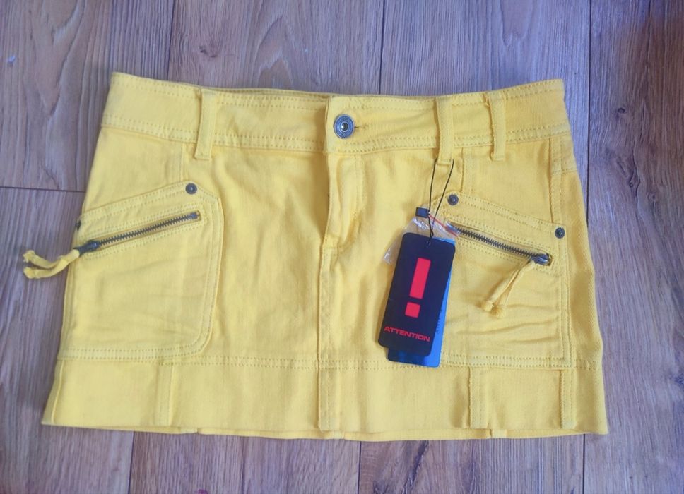 Spódniczka mini jeansowa New Yorker