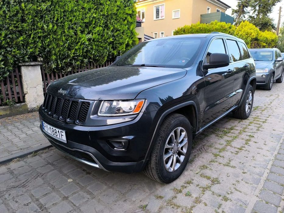 Jeep Grand Cherokee Jeep Grand Cherokee WK2 Limited 3.6 V6 4×4 • 290 KM • skóra • 2014r.