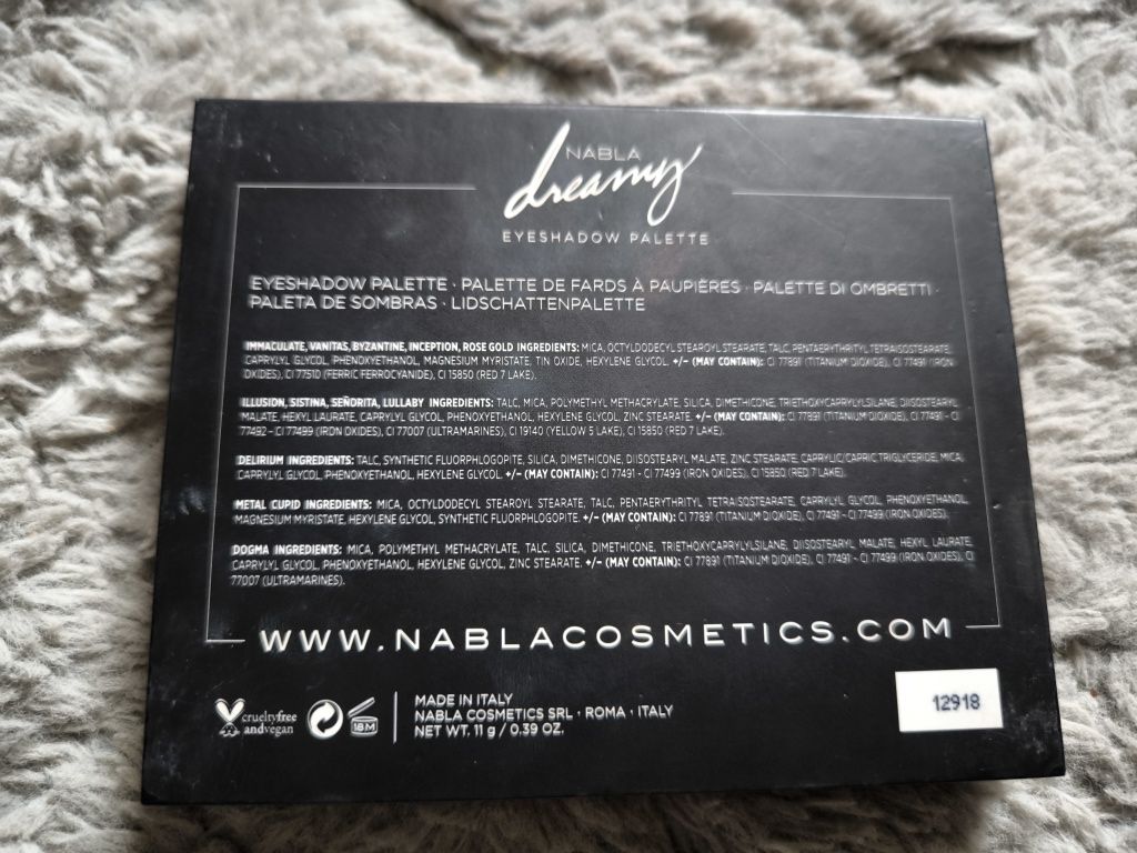 Nabla Dreamy paleta cieni