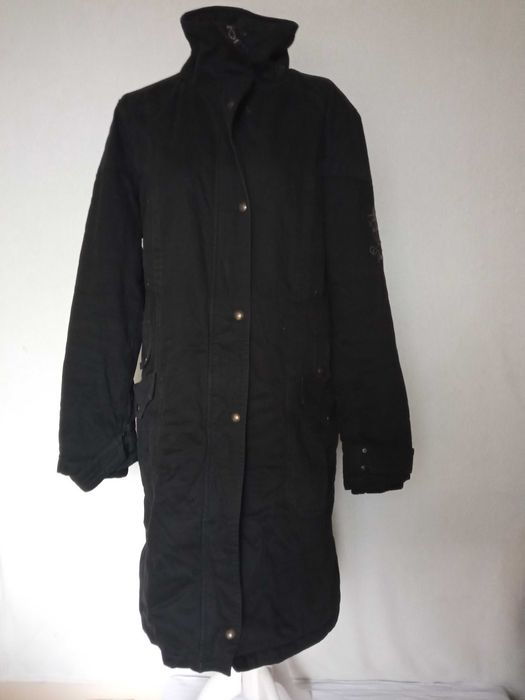 Mox Cloting & Gang CO czarny płaszcz zimowy r 44