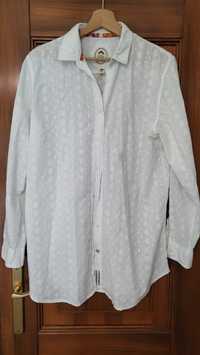 Biała koszula bawełniana Ganesh , rozmiar XL do xxl