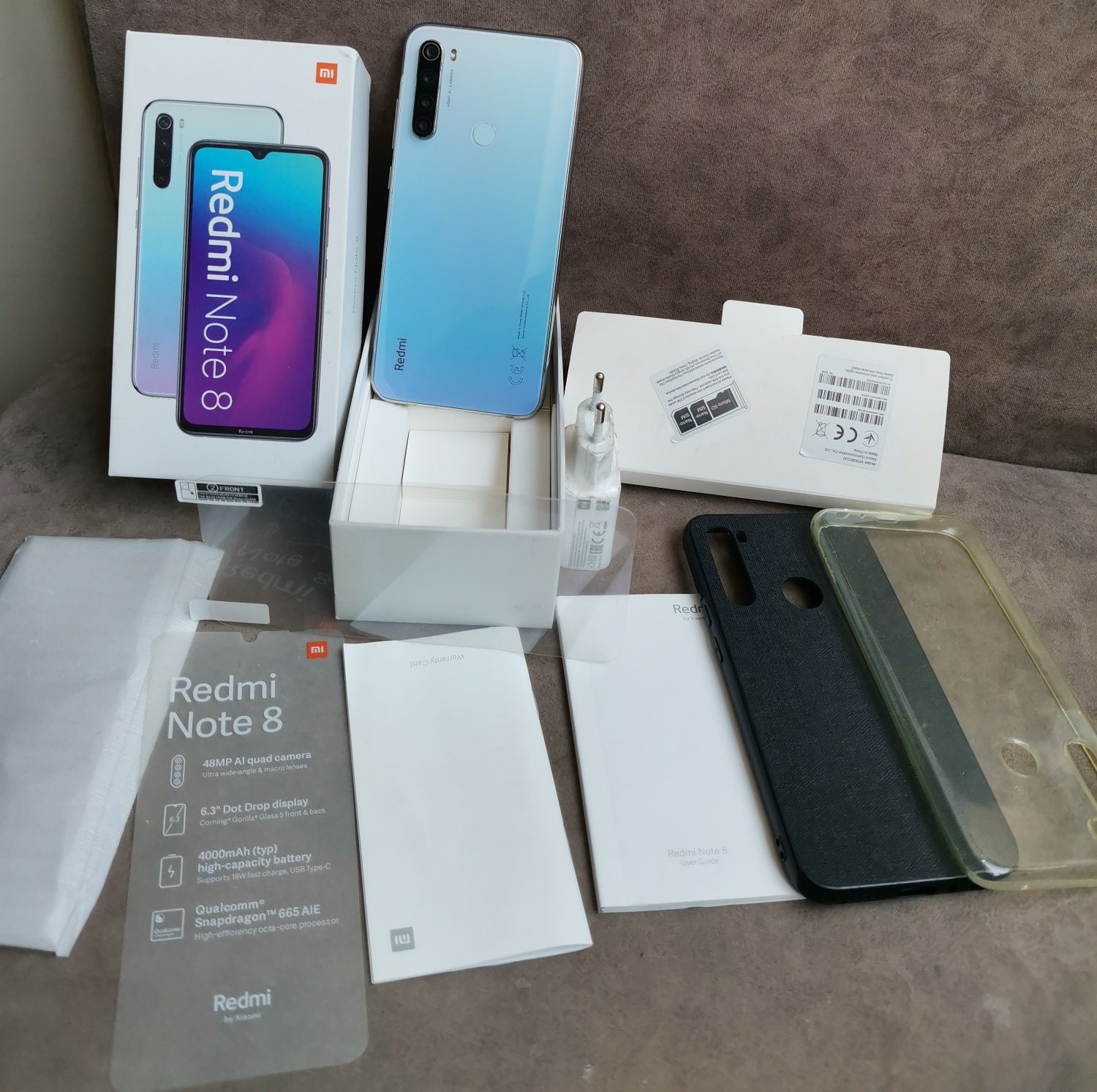 Xiaomi Redmi Note 8T NFC 4/64 в идеале как новый
