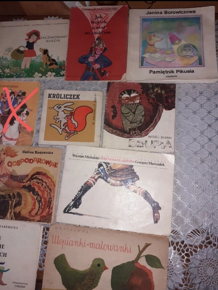 Stare książki dla dzieci, biały kruk kolekcjonera. Bajki od 1954 roku