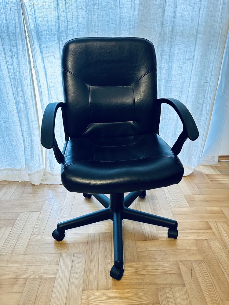 Fotel obrotowy ikea - nowa tapicerka!