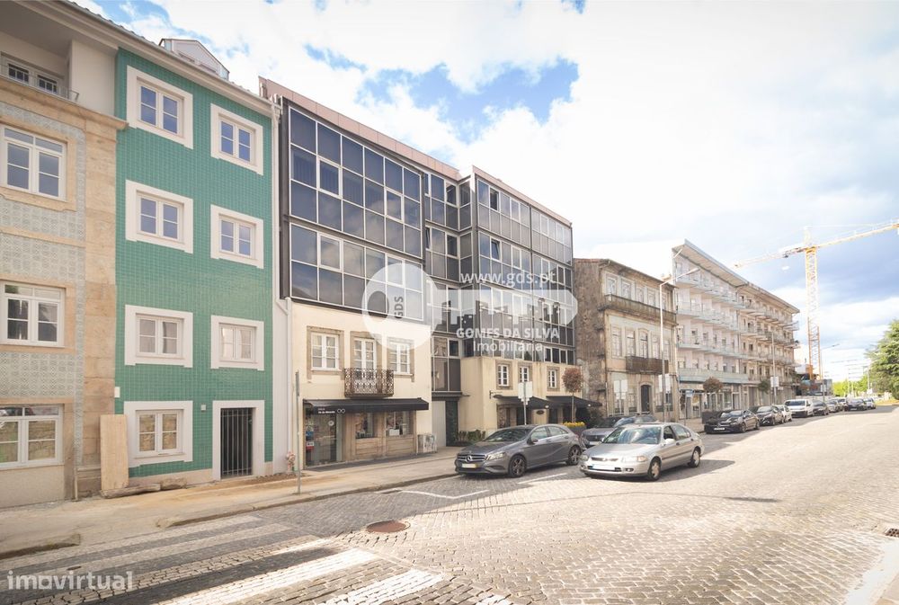 Apartamento T2+1 com terraço no centro de Braga