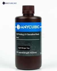 Фотополимерная смола Anycubic 405nm UV resin 1кг SKIN (LIGHT BEIGE)