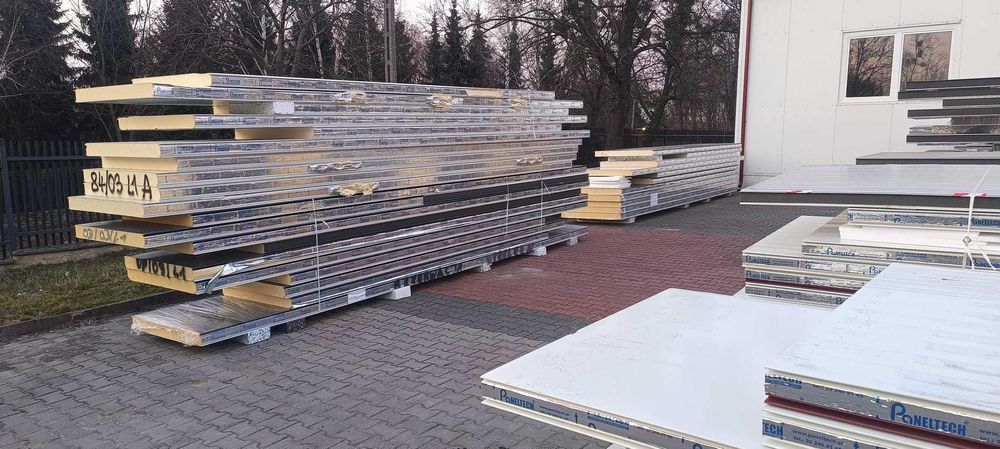 Płyty warstwowe, izolacyjne, obornicki, ścienne, dachowe, garażowe