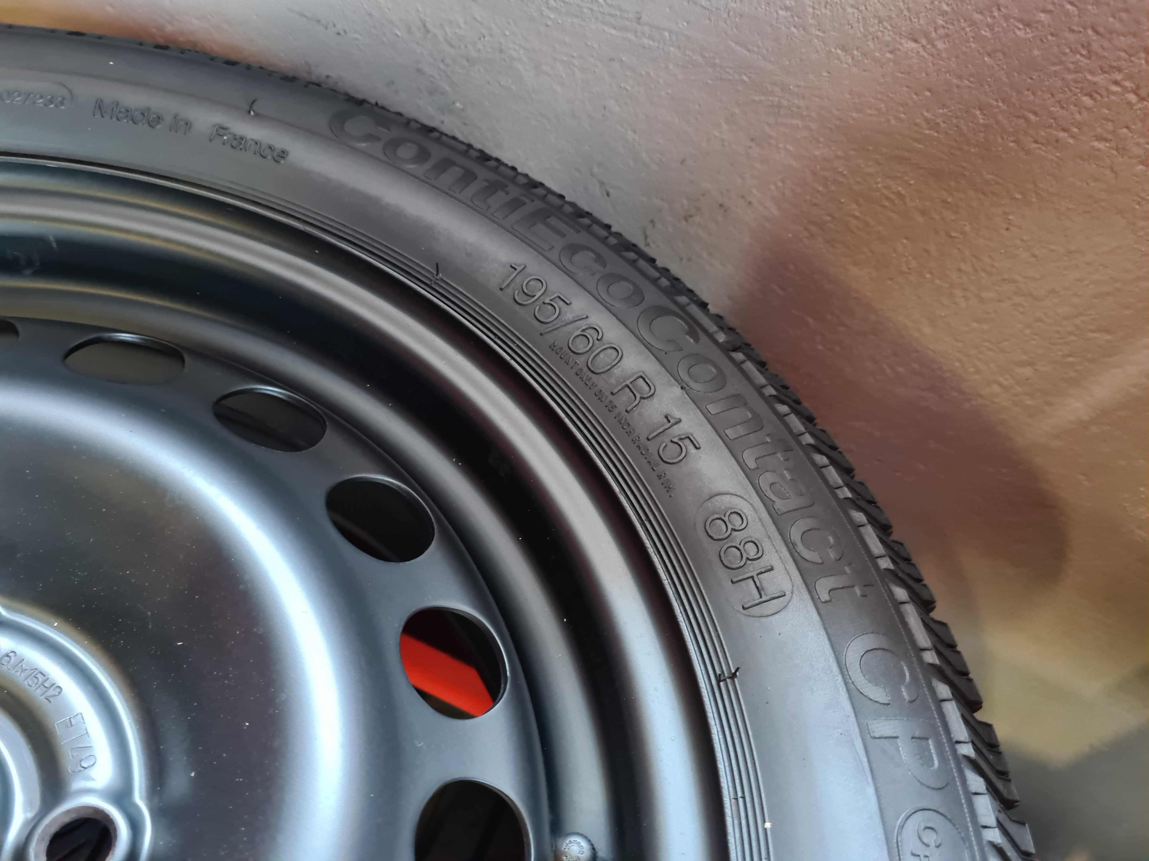 Koło zapasowe 4x100 15 Opel dojazdowe zapas #62