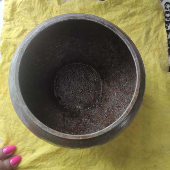 Горщик алюмінієвий старинний