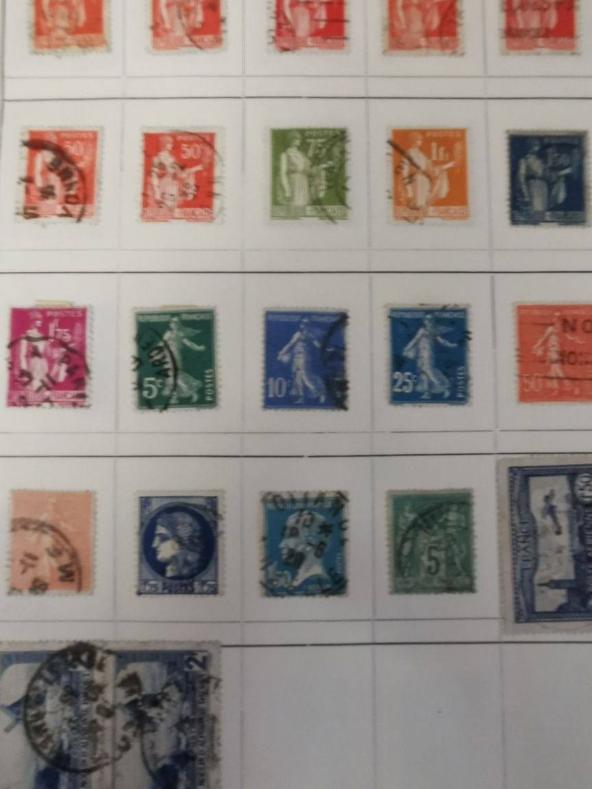 Stare znaczki pocztowe