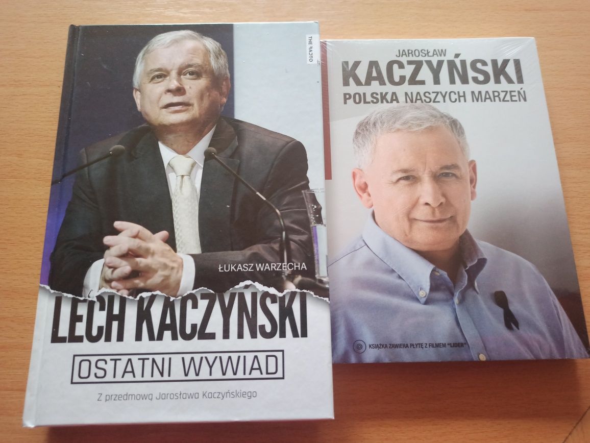 Książki Kaczyńscy nowe + płyta do 1