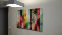 Nowoczesny kolorowy obraz abstrakcja na płótnie 120x80cm