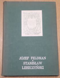Stanisław Leszczyński Józef Feldman 1984