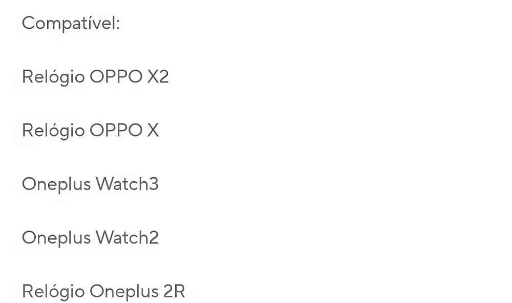 Pulseiras smartwatch One plus 3  46mm