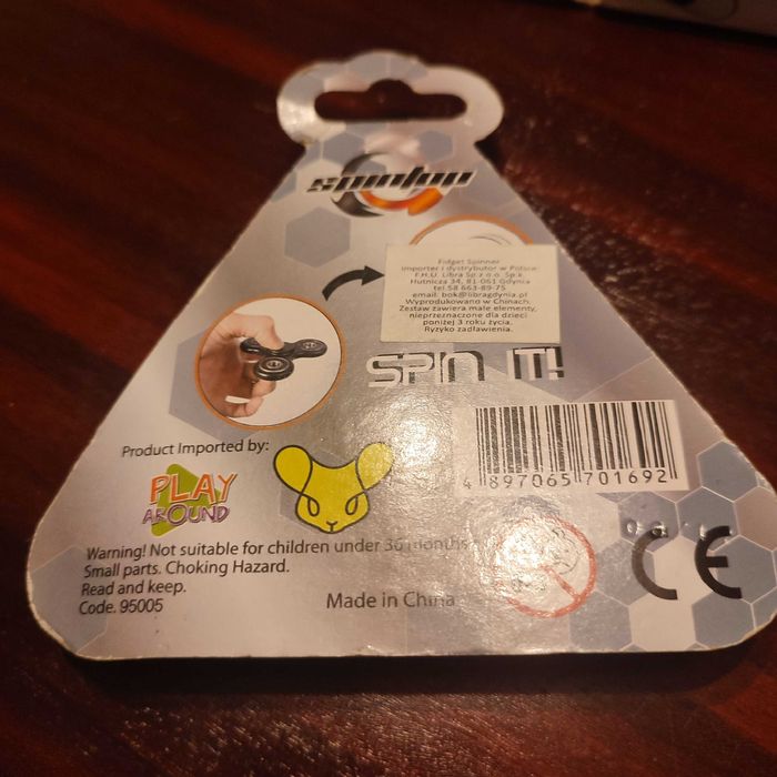 Nowy , świecący spinner