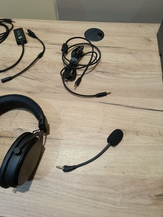 Słuchawki SPC gear viro plus + karta dźwiękowa USB + worek