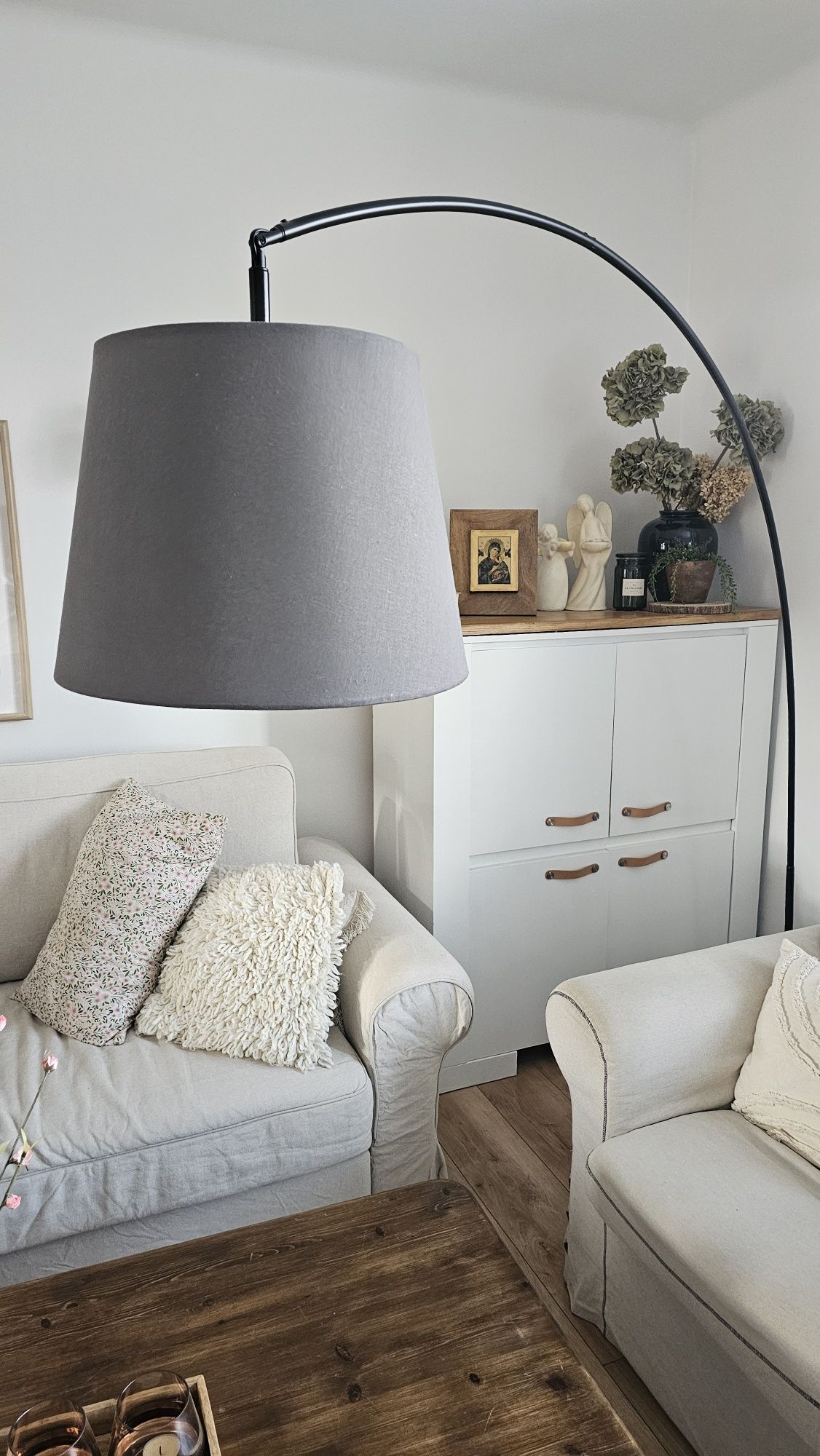 Lampa łuk  Ikea Skottorp