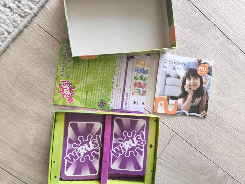 Gra Wirus od 8 lat karciana