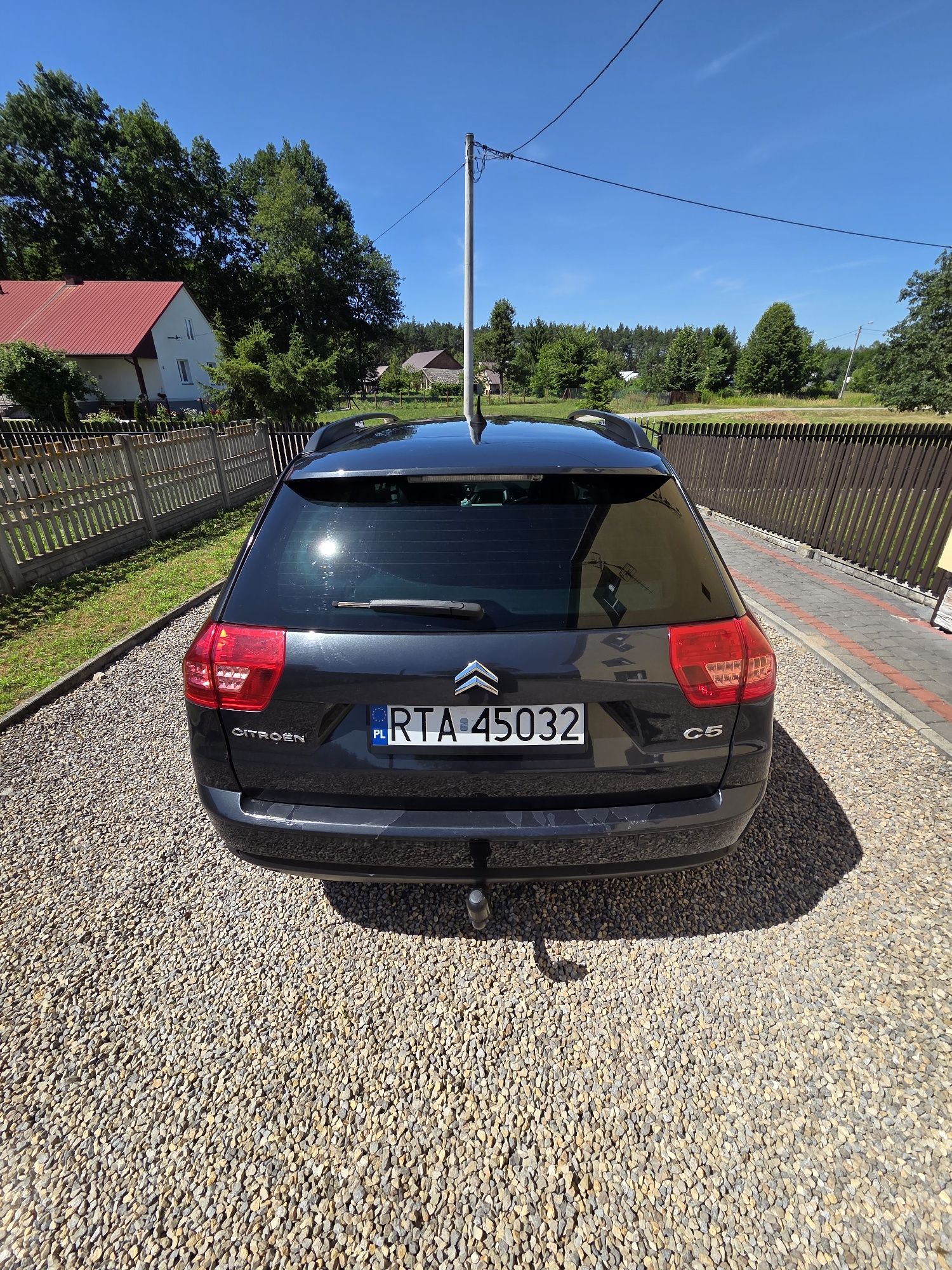 Citroen C5 tourer 1.6Hdi 109km skóry, navi, klimatronik, bez hydro!