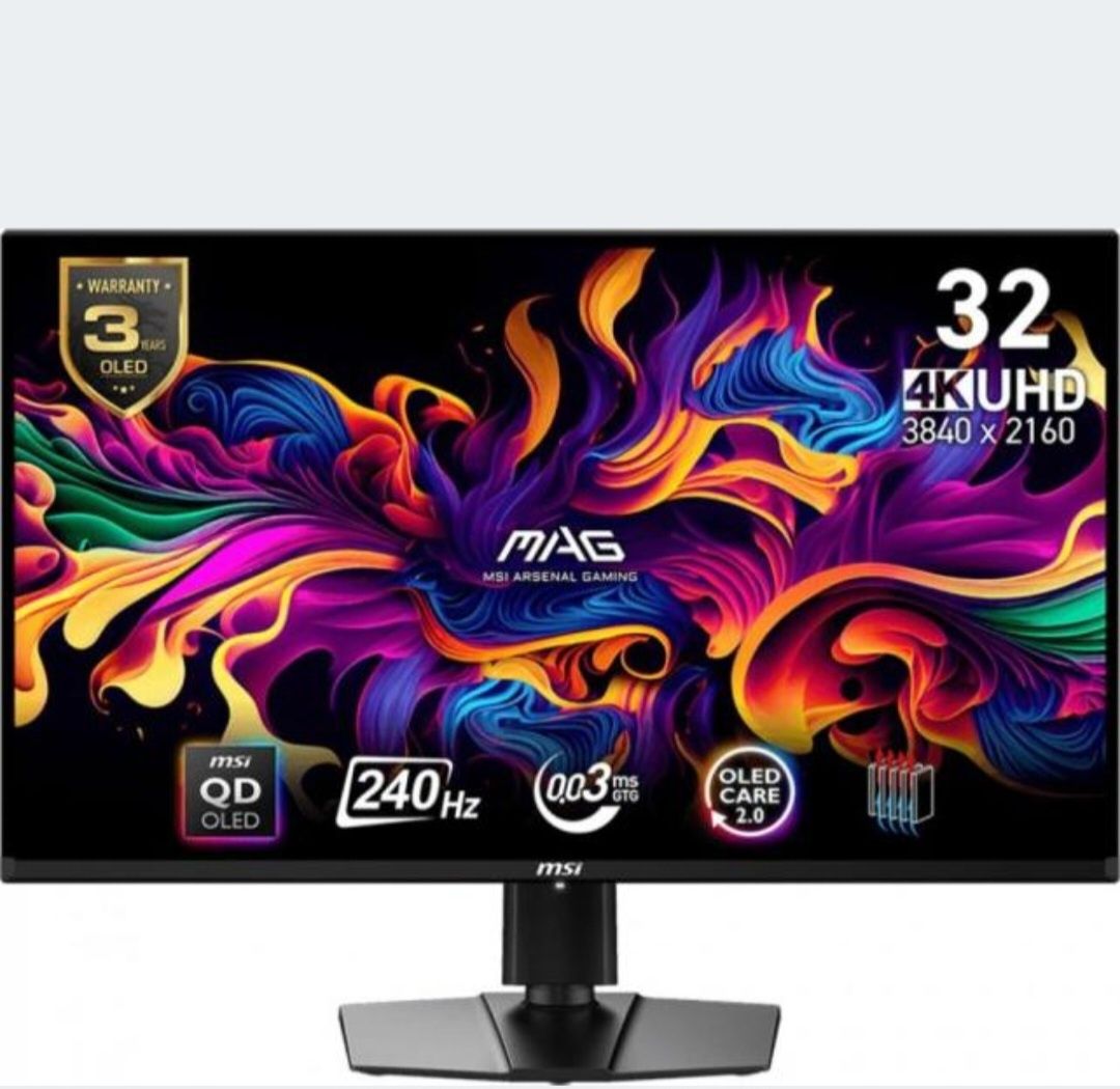 Monitor MSI mag 321UPX QD-OLED