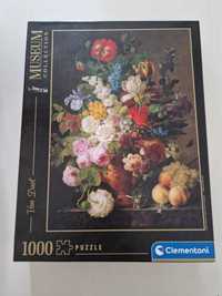 Puzzle Clementoni Van Dael Wazon z kwiatami, 1000 elementów