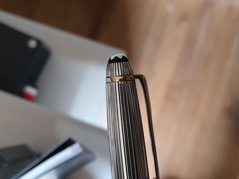 Montblanc Meistetstuck Lapiseira prata