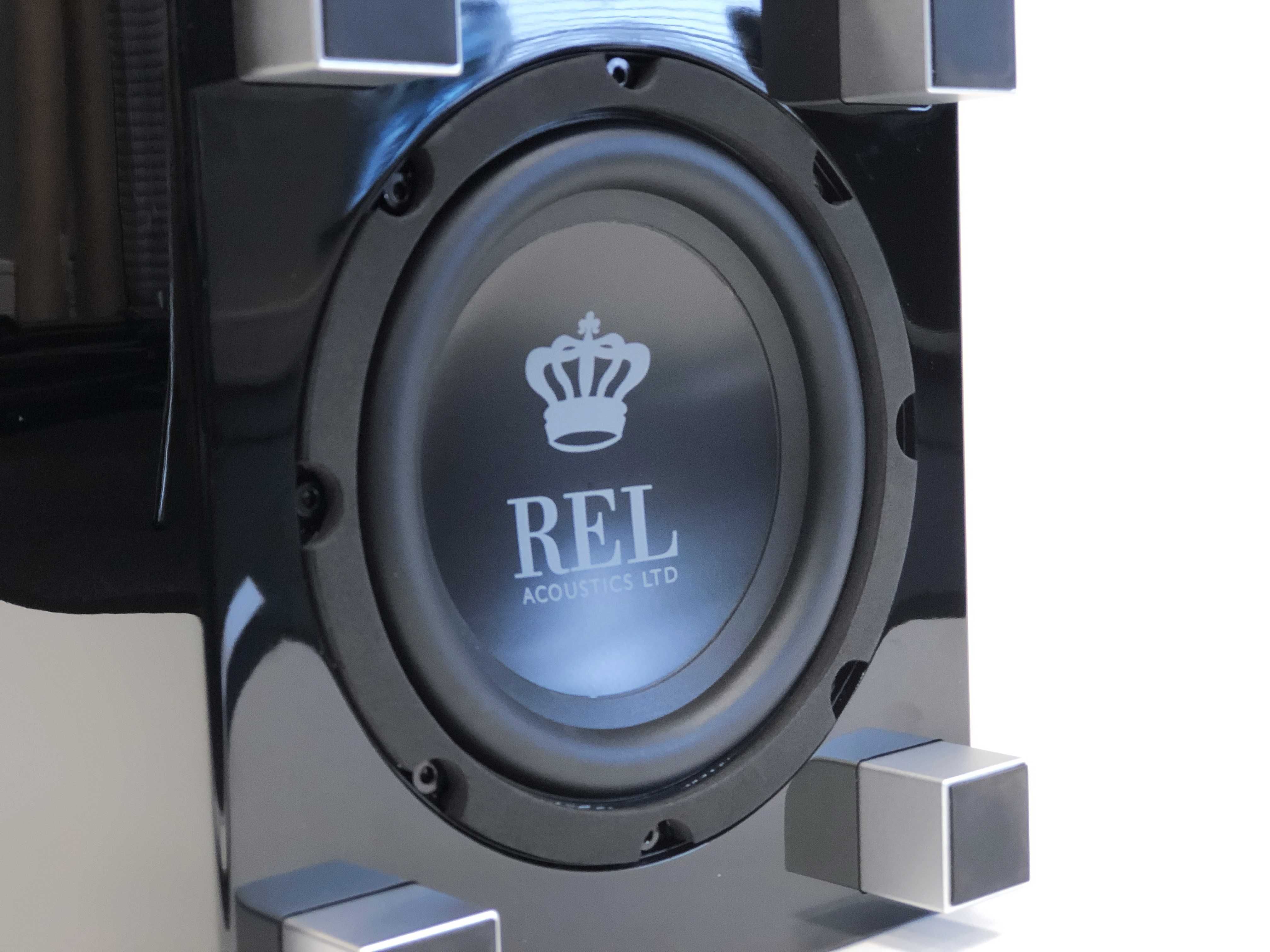 REL T Zero MkIII Piano Black subwoofer aktywny 100W RMS klasy HiFi