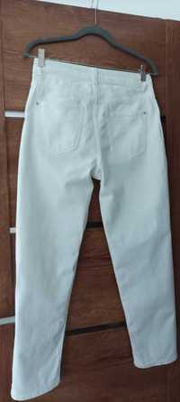 Zara spodnie Jeans białe , roz. 38, Zara