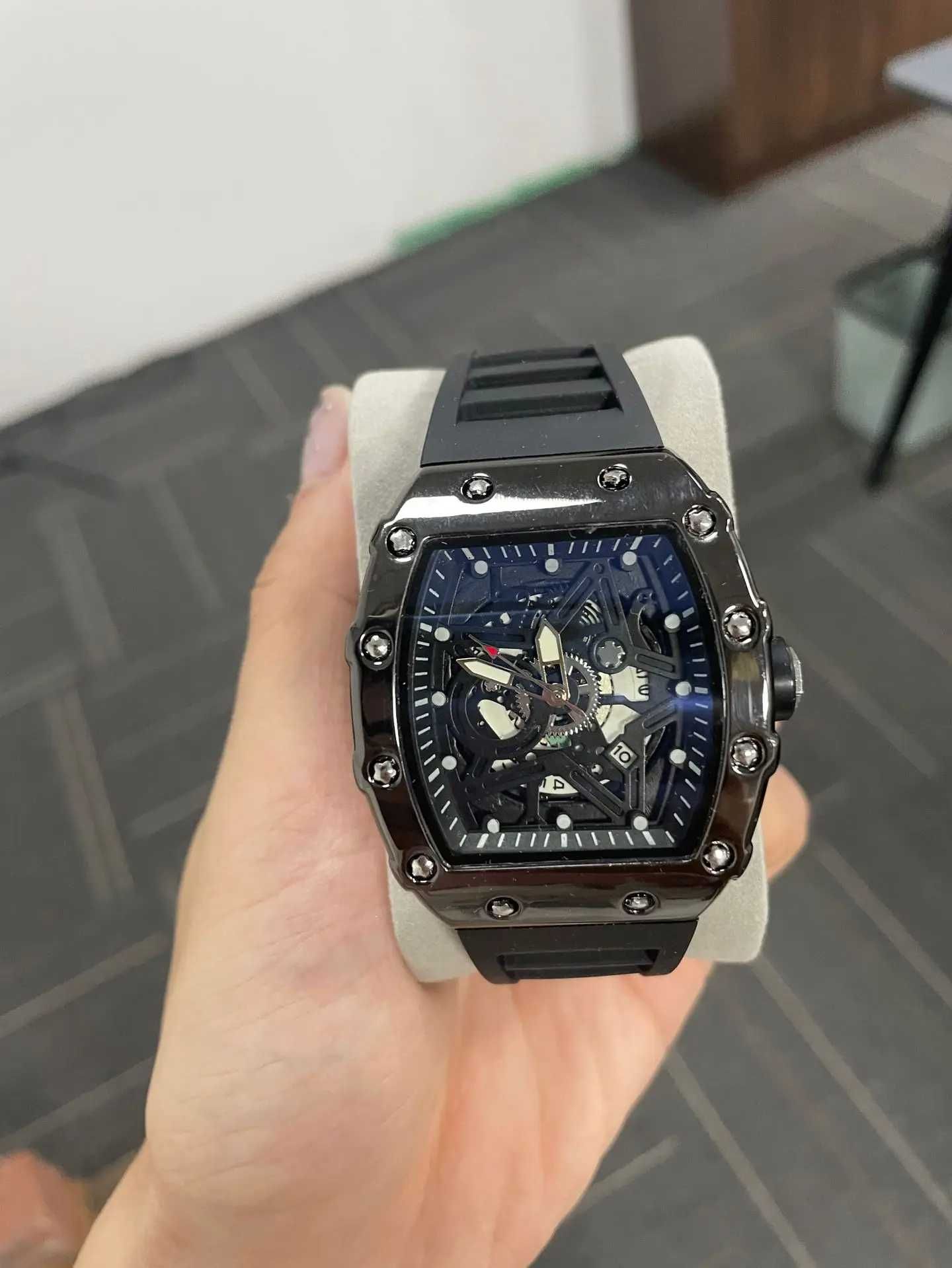 relógio de luxo estilo richard mille