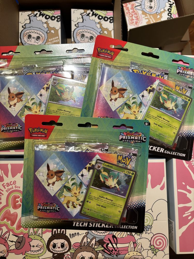 Pokemon tcg prismatic evolutions tech sticker lafeon