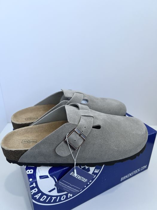 Шкіряні биркеншток шльопанці сабо клоги Birkenstock boston